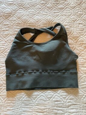 Alphalete Revival Bra Dark Grey